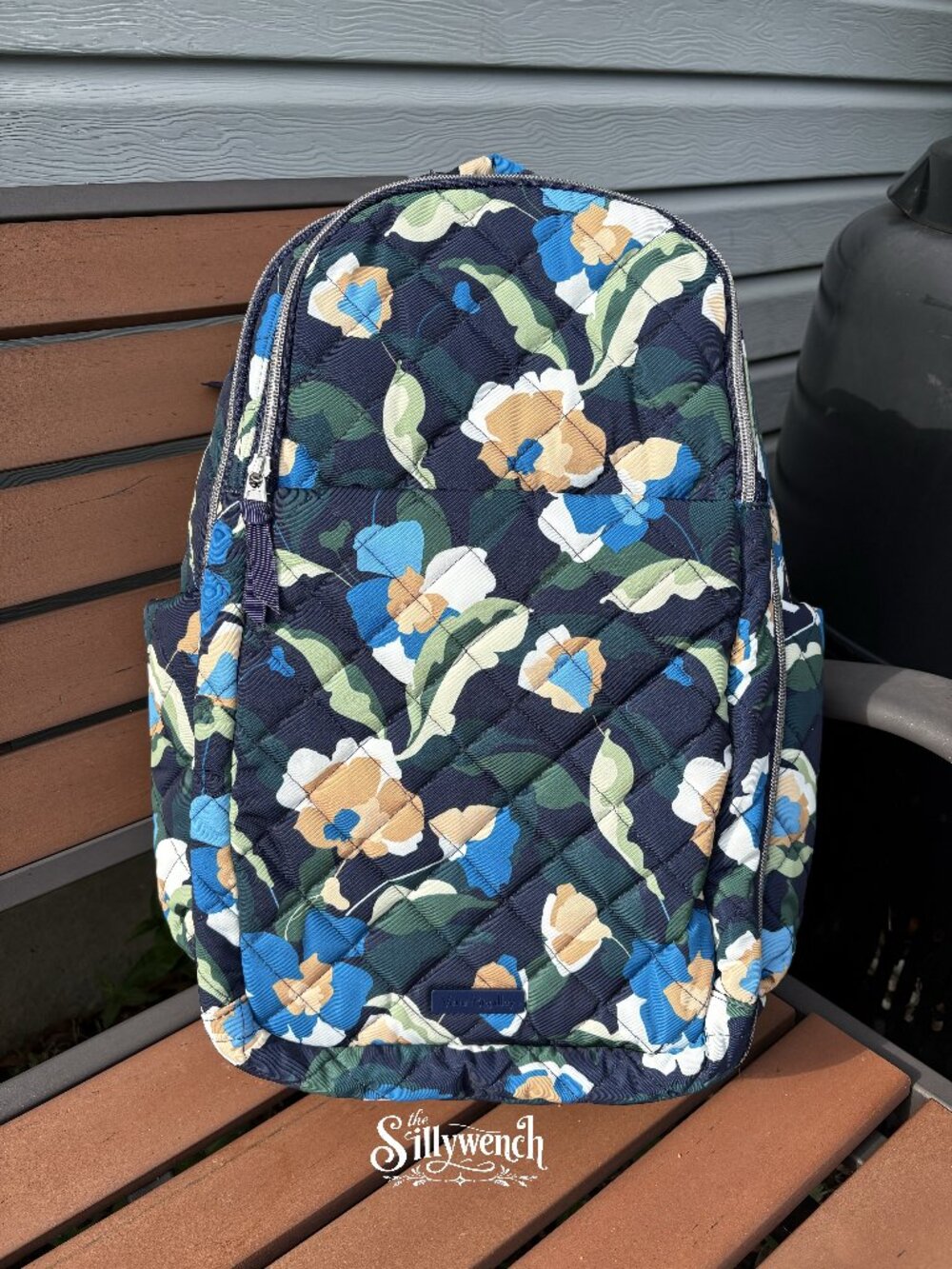 Vera Bradley Immersed Blooms Travel Backpack in Performance Twill